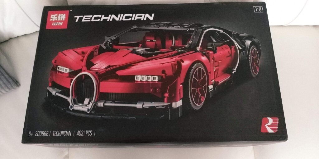 lego technic bugatti chiron red